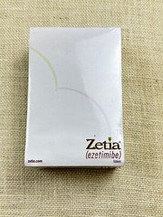 ZETIA DRUG REP PHARMACEUTICAL SEALED PADS PAPER – 5 PADS – UNOPENED