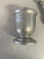 Vintage WILTON Armetale 3.5” Apothecary Mortar & Pestle USA