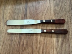 Vintage Eli Lilly Pharmacy Spatula Set w/ Original Box Stainless Steel