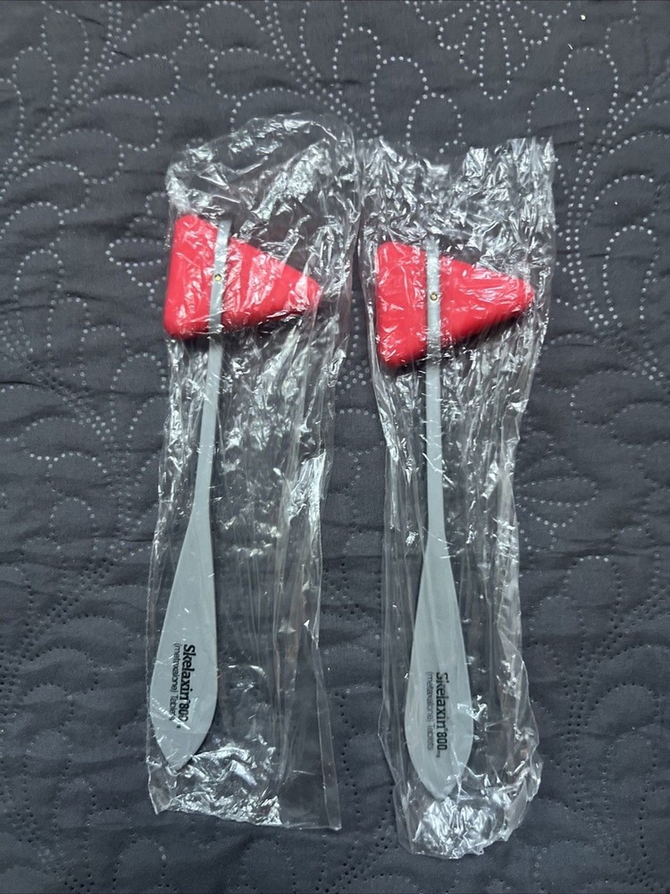 Drug Rep Pharma Pharmaceutical Skelaxin Promotional Reflex Hammer 2pc  -NO BOX –