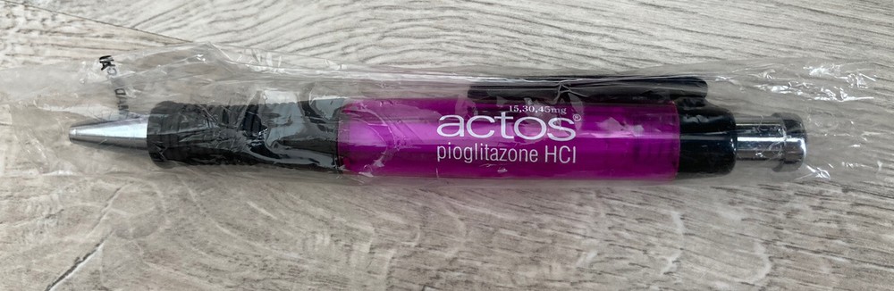 ACTOS Pharmaceutical Drug Rep Pen VERY RARE Advertising Collectible