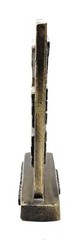 Brass Pharmacy Apothecary Vintage 4&3/4″ Tall Secundum Artem Decorative Stand