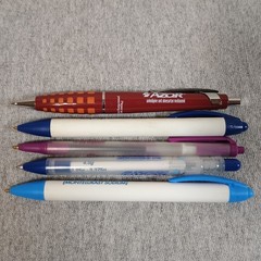 Pharmaceutical Drug Rep Pen Lot of 10 Advertising Promo Metal & Plastic