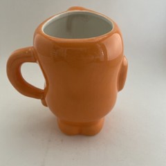 Actos Pharmaceuticals Promotion Ceramic Orange Stomach Mug Anthropomorphic Weird