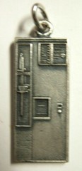 60s 70s Coin Op Coffee Machine Pendant / Charm – Employee Service Award