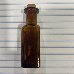 Vintage Abbott Nembutal pentobarbital empty bottle, rare pharmacy medication