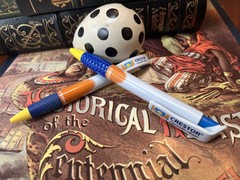 2 Collectible Crestor Pharmaceutical Drug Rep Pens!
