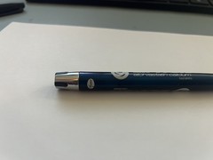 LIPITOR PHARMACEUTICAL DRUG REP PENS COLLECTIBLE heavy metal clear blue