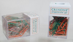 LOT 2 Pharmaceutical Drug Rep CRINONE Plastic Paper Clips Holder Magnetic PROMO