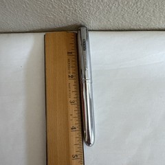 Vtg Burgess USA Doctor Optometrist 5” Chrome Pen Light Parts Only