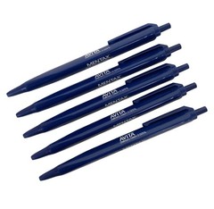 Set Of 5 Blue Avita & Mentax Click PENS Branded Pharmaceutical Advertising Promo