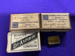 Vintage Pharmaceutical Containers