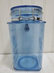 Vtg Pharmaceutical PROTONIX IV Plastic Container Drug Rep Rare Promo Canister