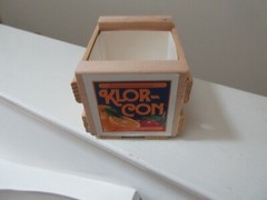 Rx, Pharmacy, Klor Con Mini Wood Display Box Plus 2Other Items Lot=4 items