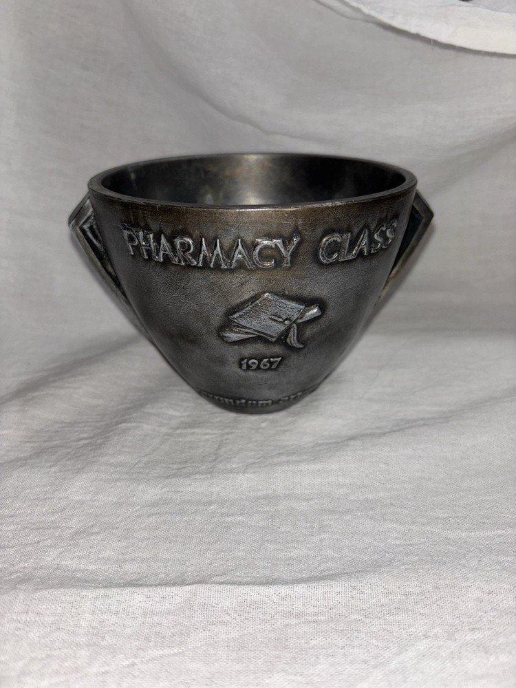 Pharmacy Class 1967 Mortar Rx Secundum Artem Schering