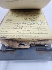 Prescription Atlas Rx Pad Paper Apothecary Druggist Pharmacy Medicine 1938