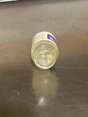 Vintage Bufferin Glass Bottle EMPTY Container 36 Tablets