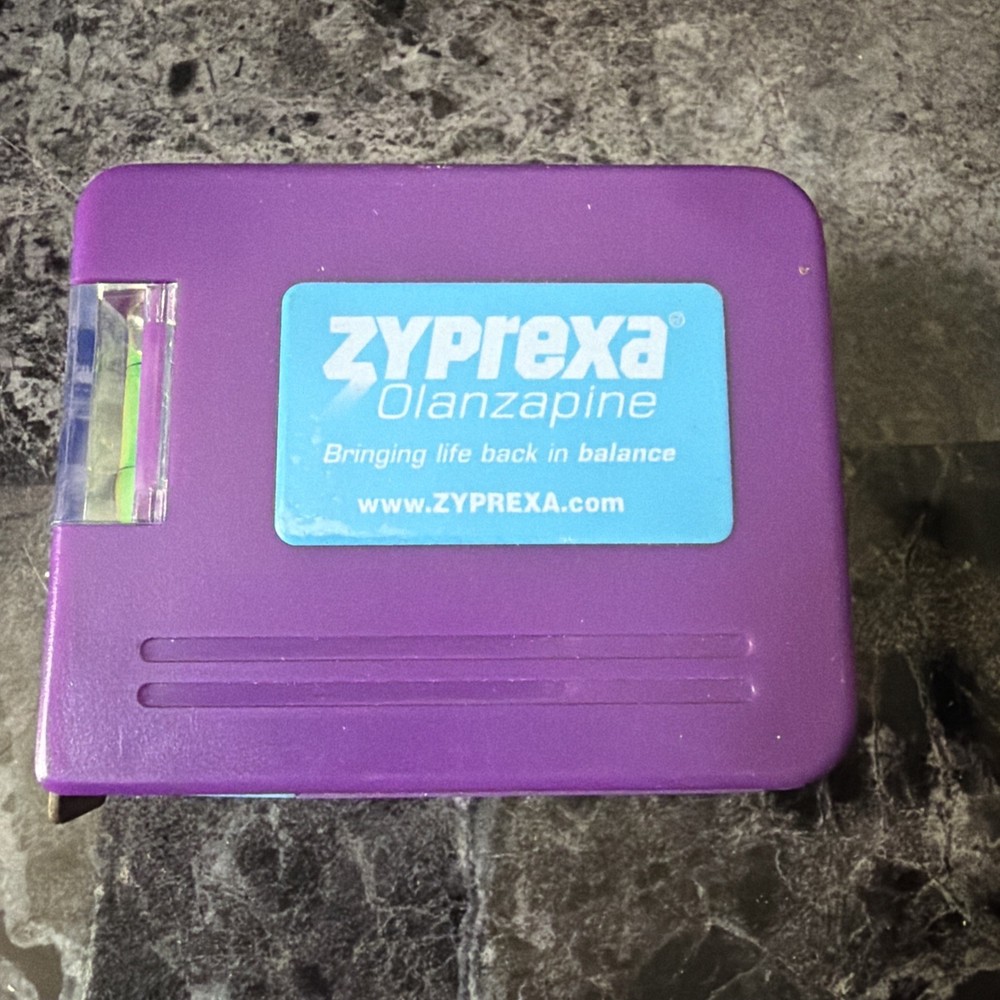 Zyprexa Drug Rep Promo Tape Measure/level