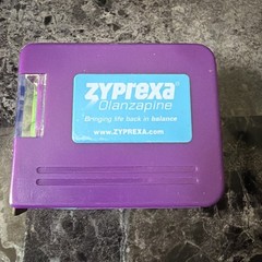 Zyprexa Drug Rep Promo Tape Measure/level