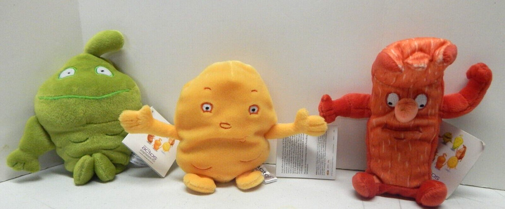 Actos Body Organs Plush Lot Stomach Pancreas Muscle Tissue Pharmaceutical Tags