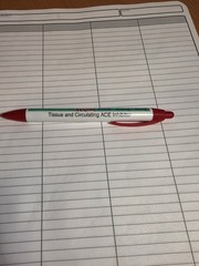Vintage Accupril Accuretic Bic Wide Body Pen