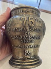 Mortar and Pestle, Lambda Kappa Sigma 75th Anniversary Metal Ethel Health