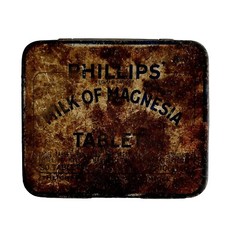 Phillips Milk Of Magnesia Tablet Tin 1950s Antique Medical Collectibles E72