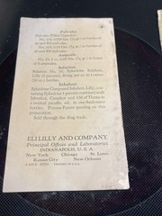 Vtg 1920s Eli Lilly Medical Booklets Ephedrine Sulphate & Diphtheria Prevention