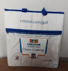 2004 Crestor Charity Challenge Golf Pharmaceutical Advertising Seat Cushion