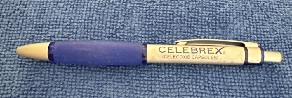 Celebrex Metal PEN Drug Rep Pharma Pharmaceutical Promo Medical Advertising P2