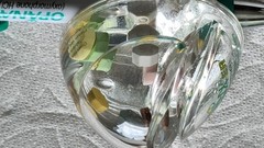 Opana ER Oxy Floating Paperweight & Collectible Pen Set Drug Rep Pharmaceutical