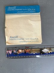 Vintage Amcill Ampicillin Notepad Parke Davis Pharma Advertising