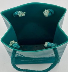 Vivelle Drug Sales Rep Doctor Advertising Turquoise Mini Bag Display Novartis