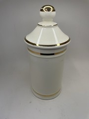 MCM Jeanna Robinette “Species Ad Longham Vitam“ 16thCent. Replica Apothecary Jar