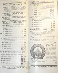 VTG 1930s DRUG STORE WHOLESALE CATALOG! DEPRESSION PRICES! CONDOMS/SHAVING/MEDS!