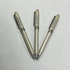Lot of 3 Celebrex Drug Rep Pharmaceutical Metallic Advertising Promo Clicker Pen
