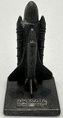 NASA Space Shuttle Miniature Pewter Figurine Naprosyn Pharmaceutical Advertising