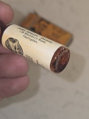 Vintage U-ZIT TOOTHACHE DROPS with Original BOX and Bottle