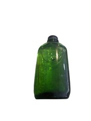 Vintage McKesson Castor Oil Bottle 4oz Full Green Bottle