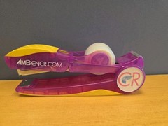 Ambien CR Pharmaceutical Drug Rep Stapler Tape Dispenser Tapeler Collectible