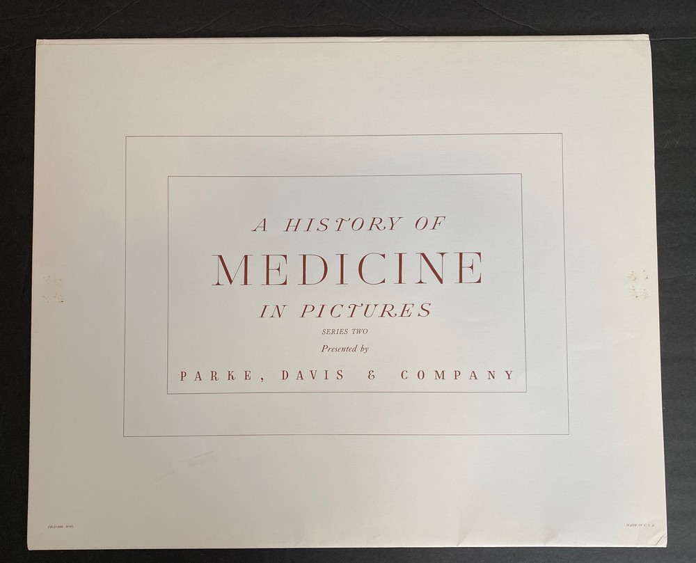 A History Of Medicine In Pictures- Series Two Set Parke Davis Robert Thom