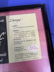 Vintage Eli Lilly & Company Pharmaceutical Advertisement