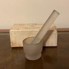 Vintage S.S. White Dental Mortar And Pestle No. 7