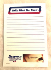 Duragesic Fentanyl Post-it Notes Notepad Pharmaceutical Sales Rep Merch Rare HTF