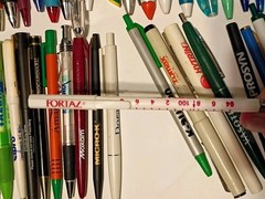 Vintage Pharmaceutical Ballpoint Pens Drug Rep Promo Lot of 68
