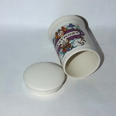Y2K Ceramic Apothecary Jar Apotheek Veen Vijfhuizen 2000 Delft Style