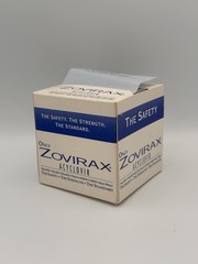 Zovirax Pharmaceutical Advertising Sticky Notes Vintage
