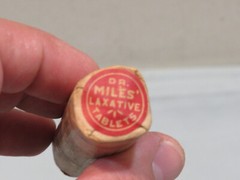 Vintage NOS Dr Miles Laxative Tablets, Original Unopened Packaging