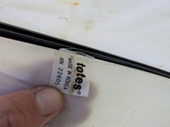 Vintage Bactine Pharmaceutical Umbrella Plastic Handle Miles Labs Advertising