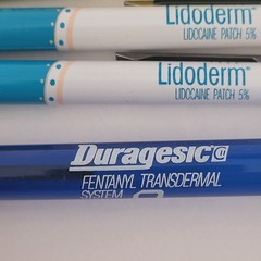 Pharmaceutical Drug Rep Pen Lot (7) Lidoderm Zemuron Zoloft Skelaxin Collectible
